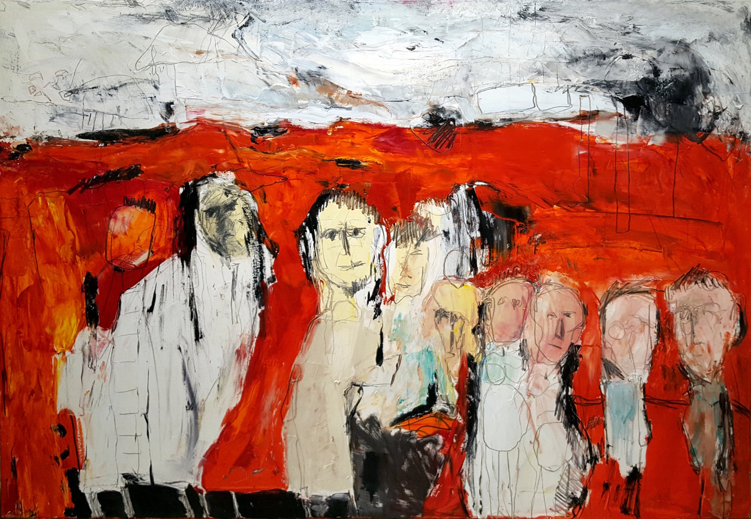Mankind * 90cm x 130cm * Olie på lærred * Sept. 2018