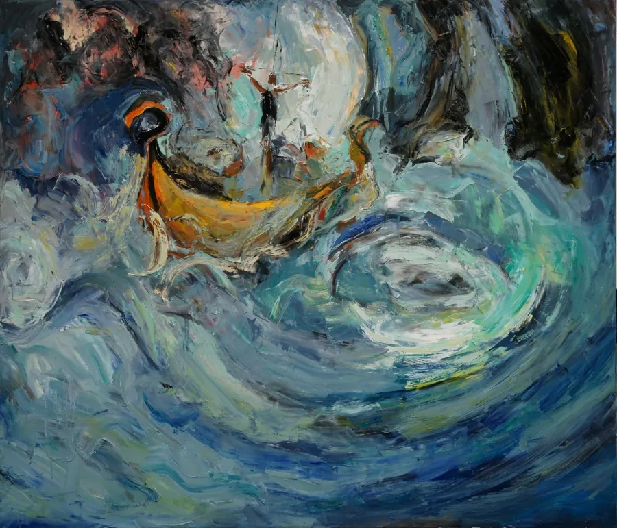 Odysseus mellem Skylla og Karybdis